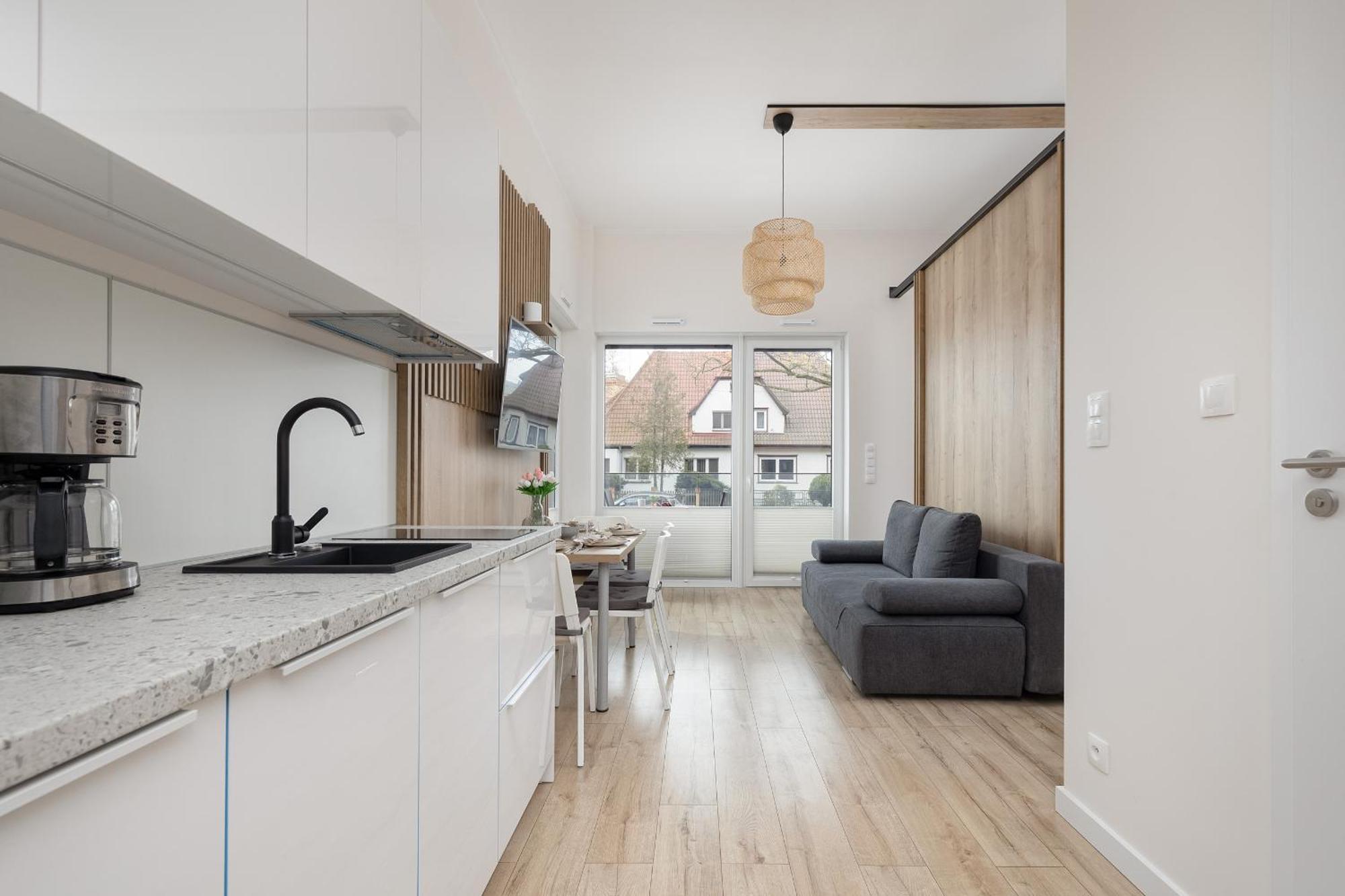 Modern Studio With Terrace And Parking In Swinoujscie By Noclegi Renters מראה חיצוני תמונה