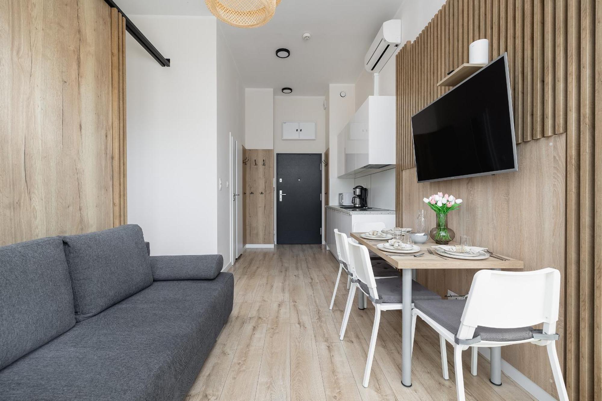 Modern Studio With Terrace And Parking In Swinoujscie By Noclegi Renters מראה חיצוני תמונה