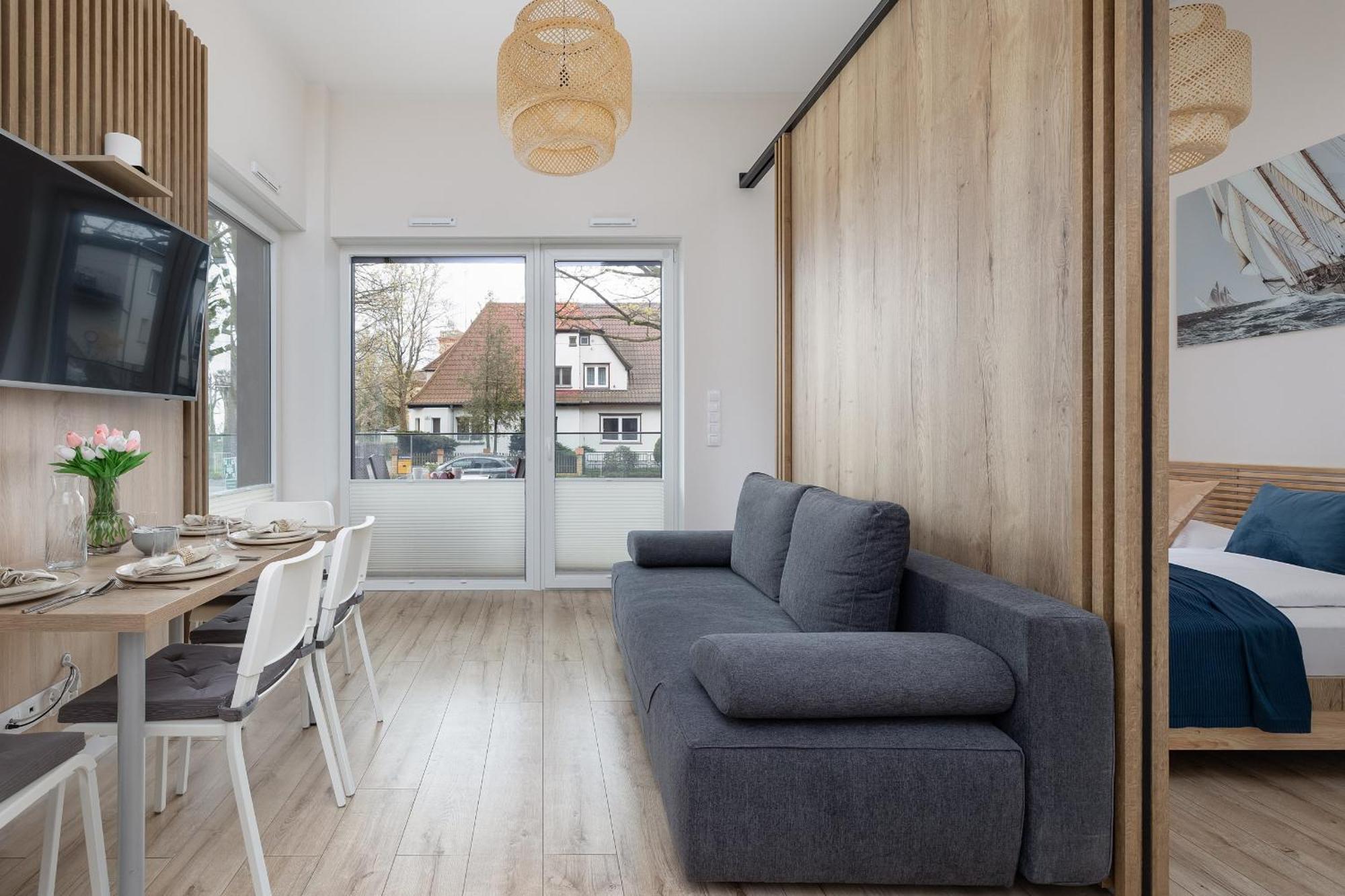 Modern Studio With Terrace And Parking In Swinoujscie By Noclegi Renters מראה חיצוני תמונה